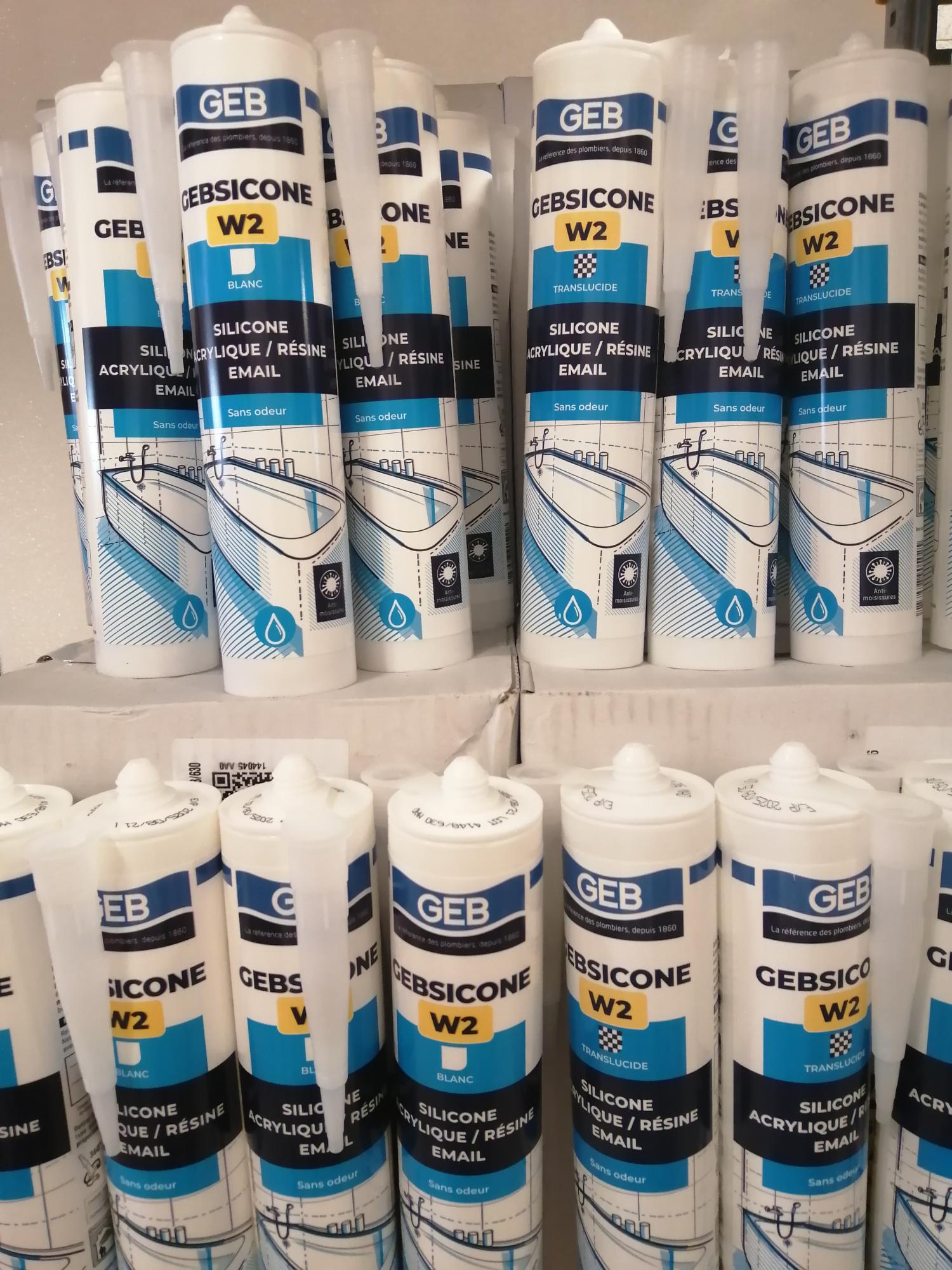 mastic silicone sanitaire