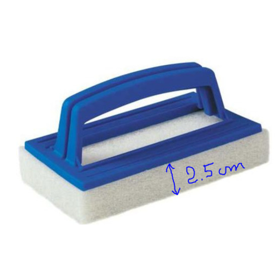 Brosse de paroi ligne d'eau - Piscine et spa