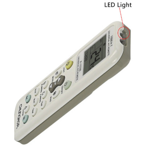 Telecommande universelle Led Light pour climatiseur