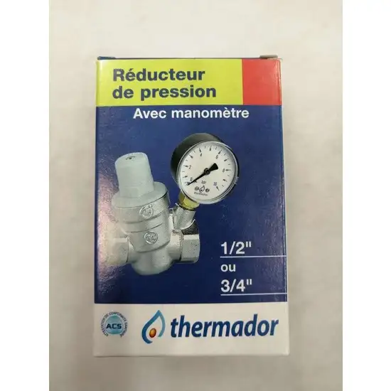 Rducteur de pression 1/2 '' avec manomtre