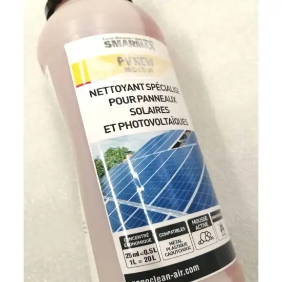 nettoyant pour panneaux solaires