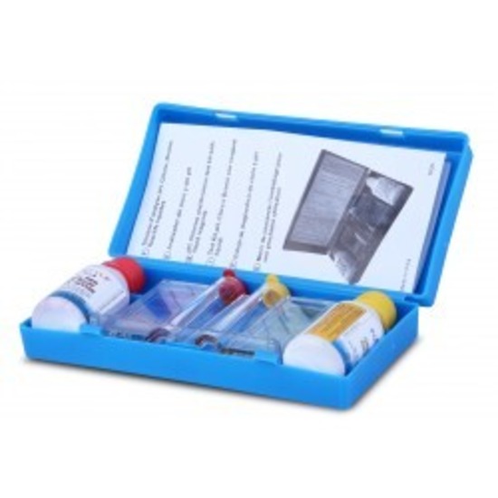 Trousse d'analyse liquide ph/chlore/brome